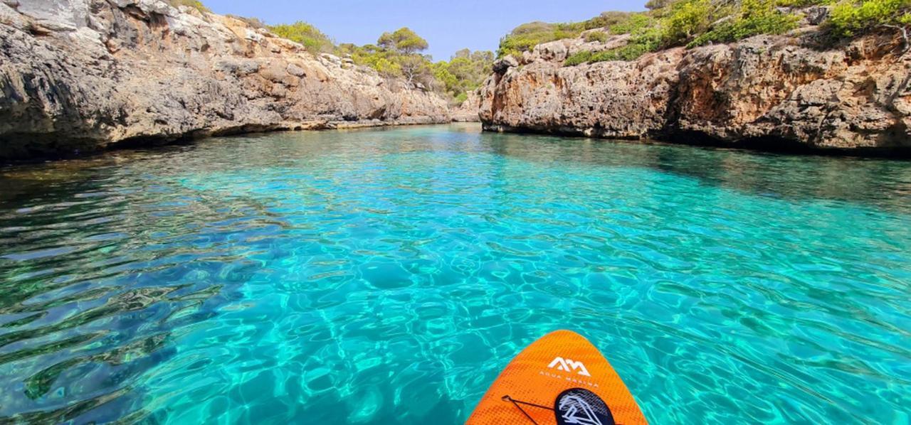 * Casa del Diamante - Meer- und Buchtblick VILLA * Cala Pi  Exterior foto